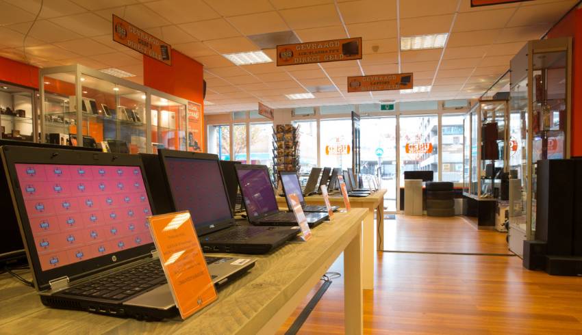 Used Products store interior